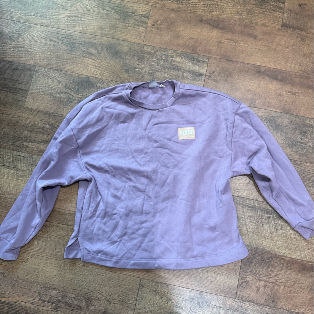 Puma Lavender Crewneck Sweatshirt